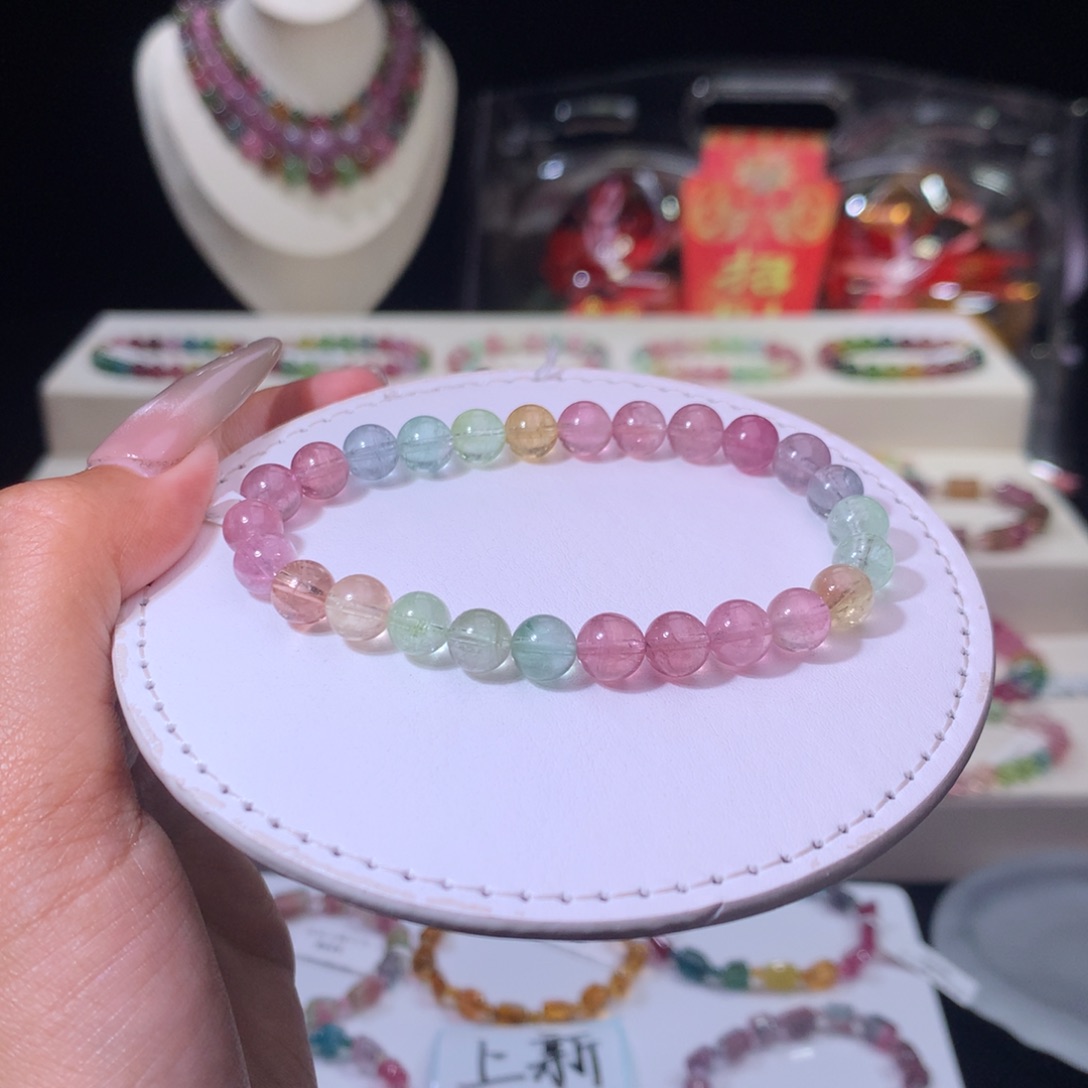 碧玺手链未镶嵌碧玺