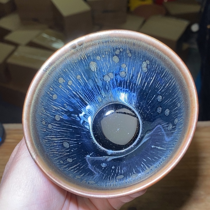 茶盏不带礼盒，建盏主人杯