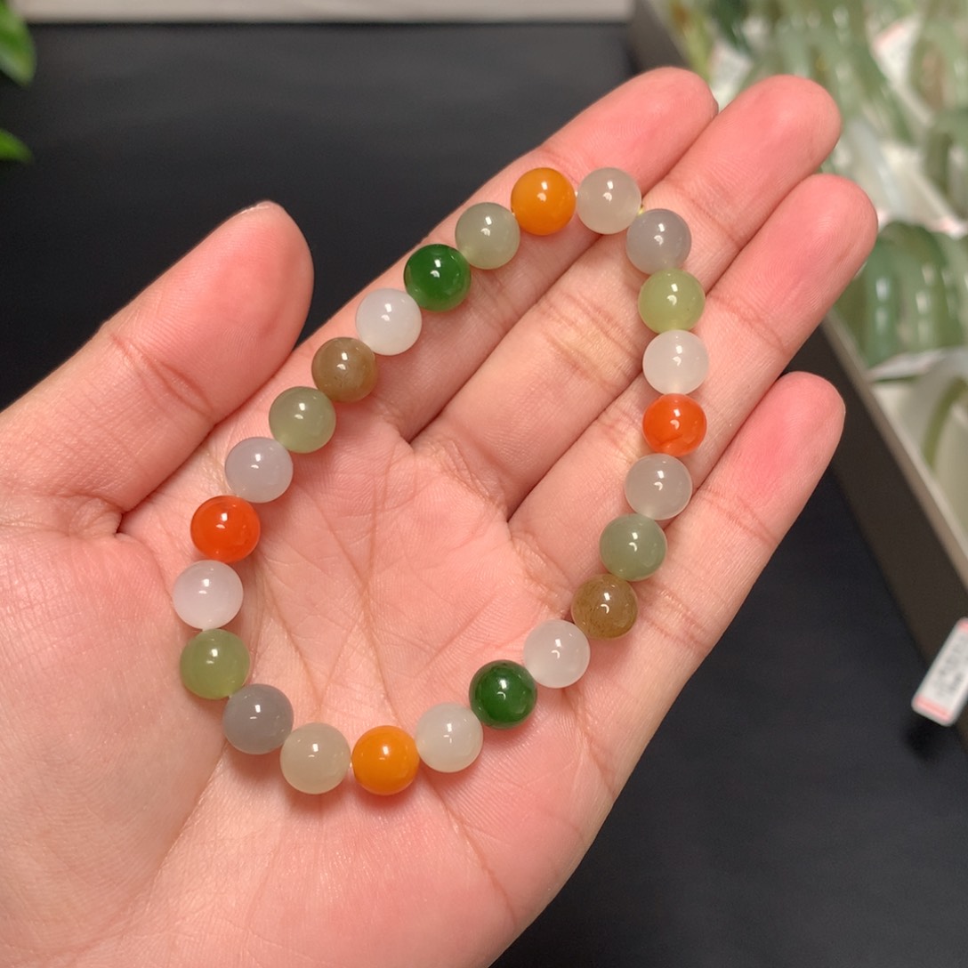 和田玉手链未镶嵌