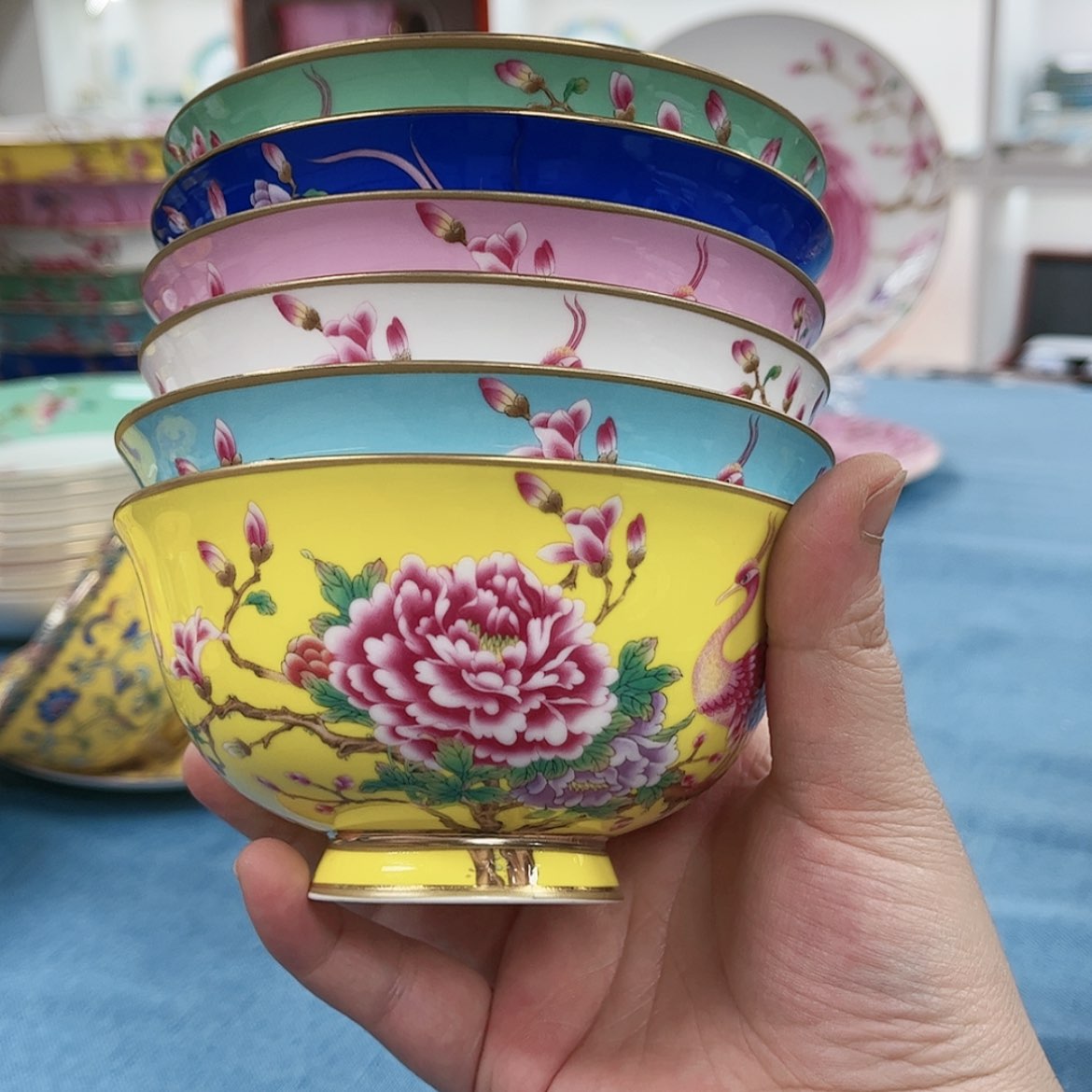 【闪购商品】骨瓷4.5英寸6混。。。。。。。