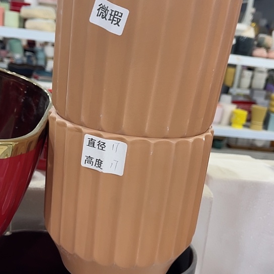 多肉绿植陶瓷花盆9.9包邮，有孔