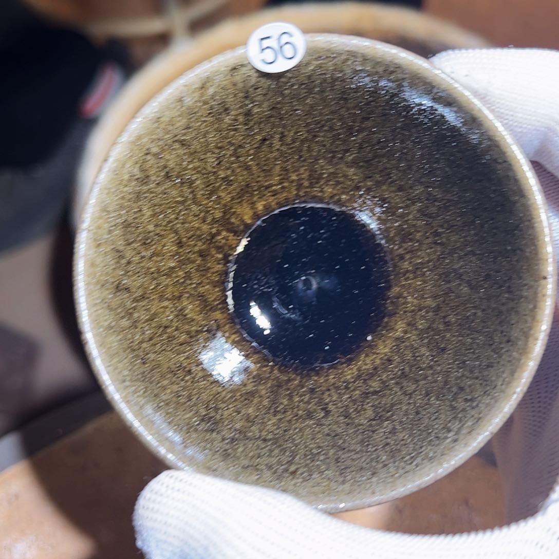 茶盏56开闽龙窑行知建盏茶器