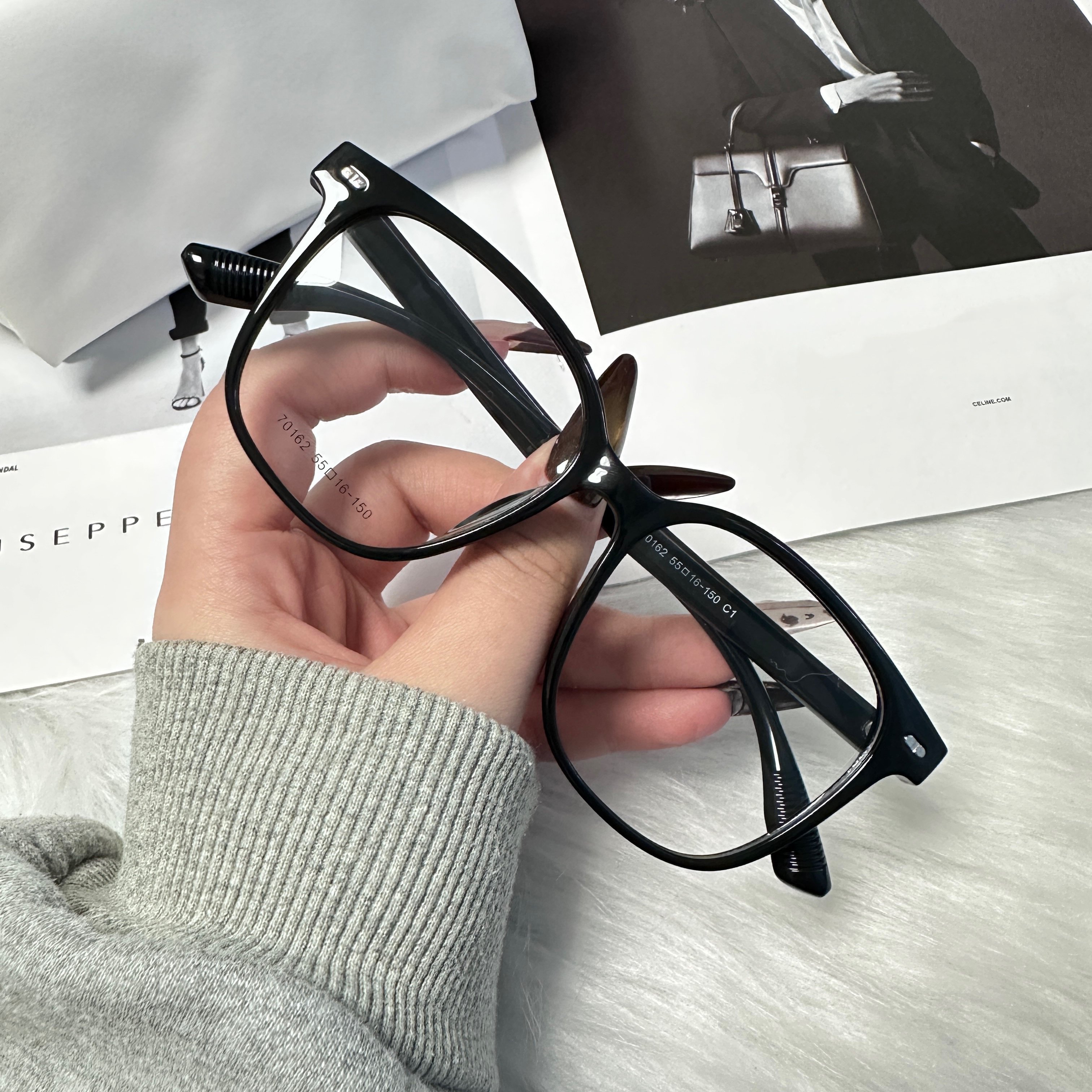 潮流黑框配镜防蓝光素颜大框女韩版黑框潮