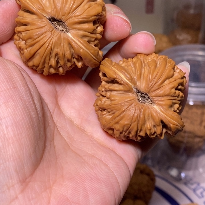 核桃把件44尺全品楼子