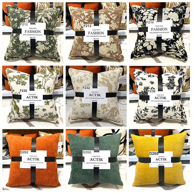 【4号链接】定制尺寸双面含芯沙发沙发抱枕（买一送一）