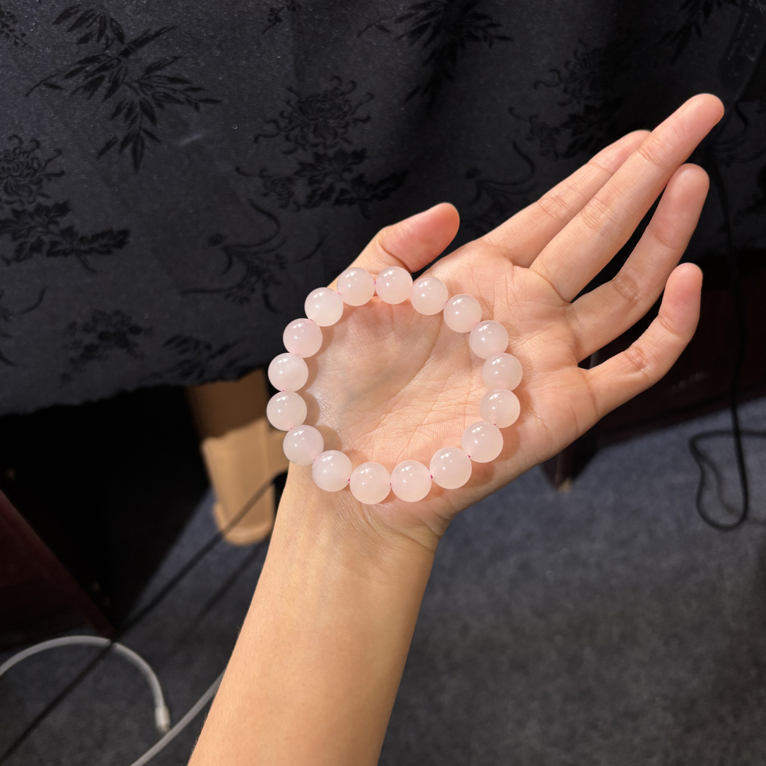 和田玉青海冰底藕粉卡12