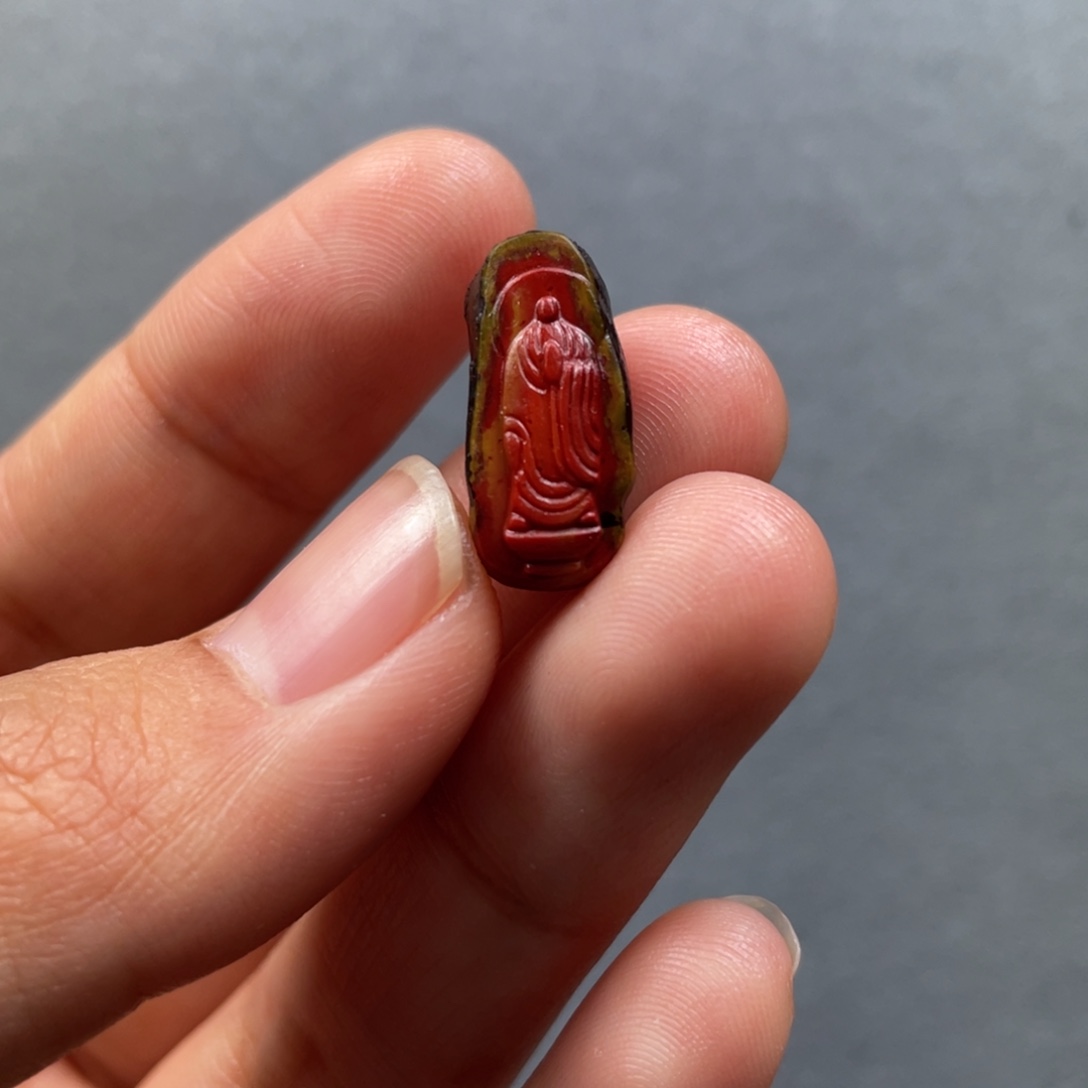 南红玛瑙未镶嵌配饰17.1mm