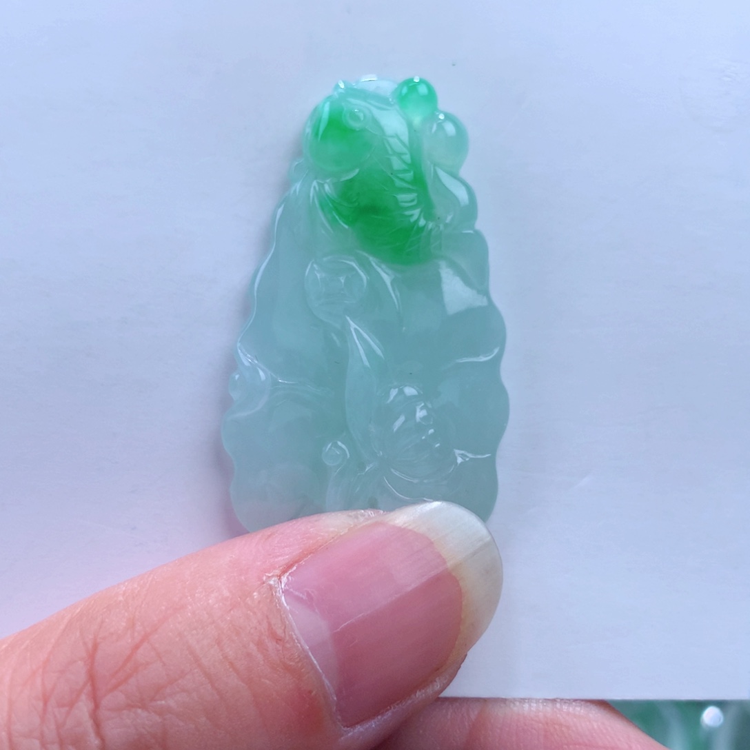 翡翠吊坠(不含链)未镶嵌