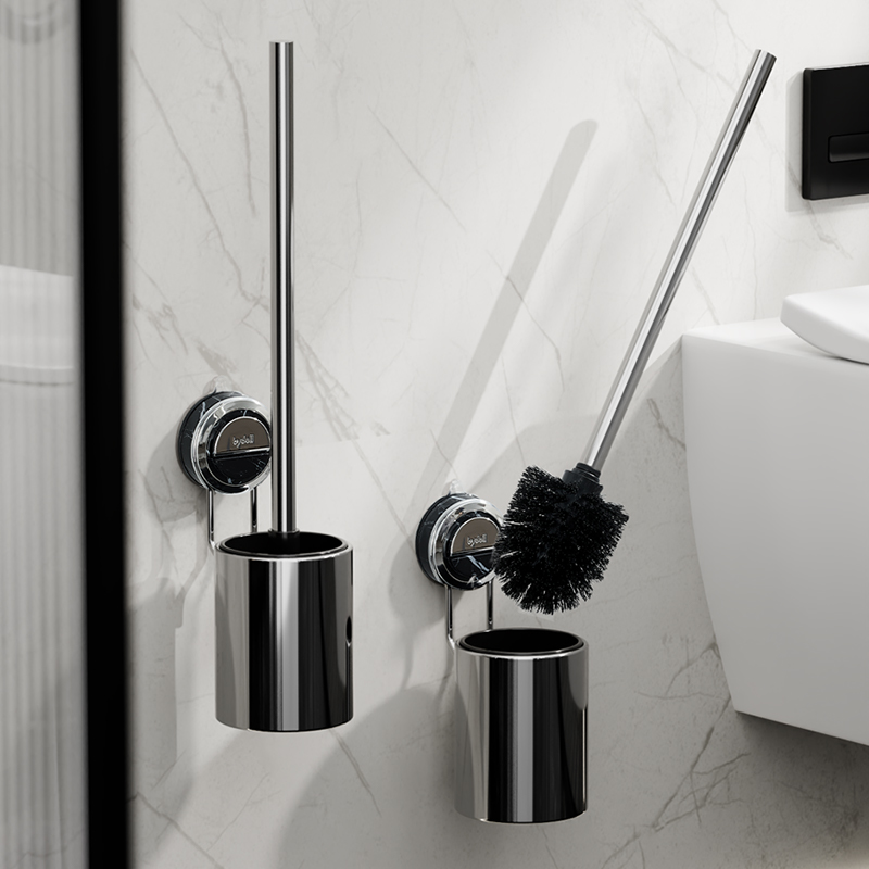 【创想家居】吸盘马桶刷壁挂式家用轻奢厕所刷子卫生间免打孔洁厕刷