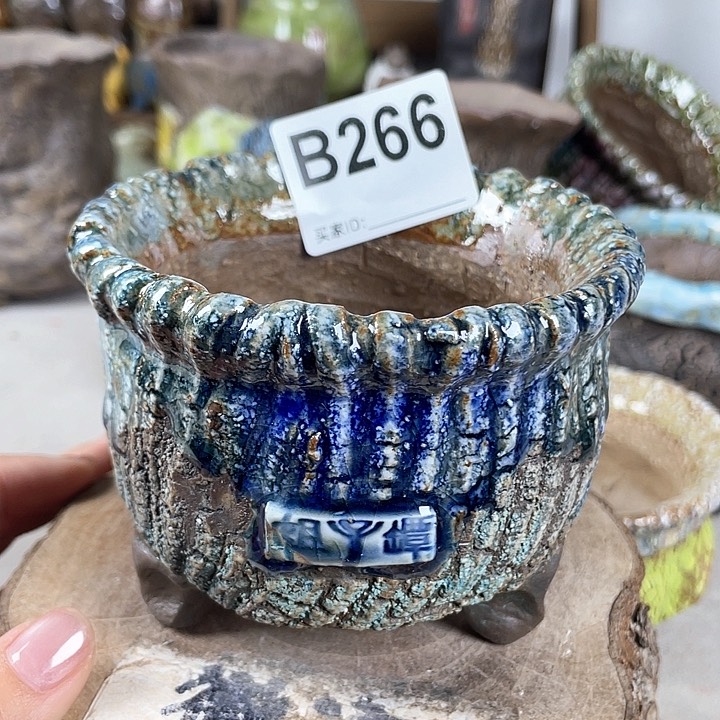 紫砂花盆开播福利 陶瓷花盆