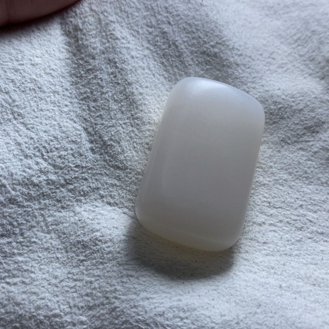 和田玉手链未镶嵌时****影