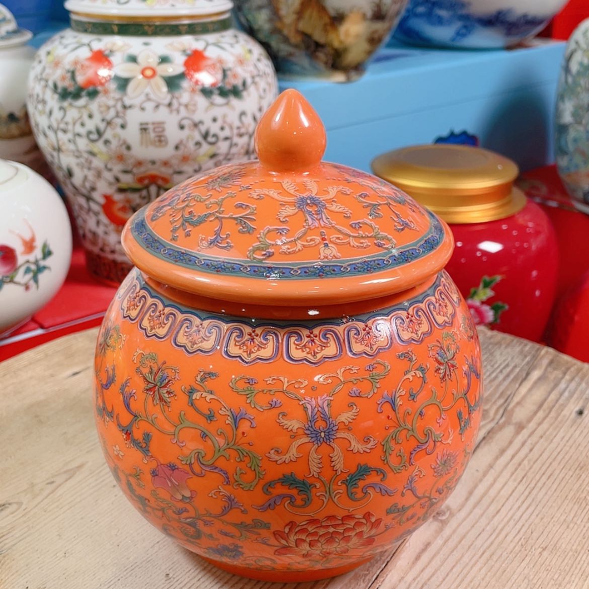 【闪购商品】罐陶瓷茶叶罐密封罐