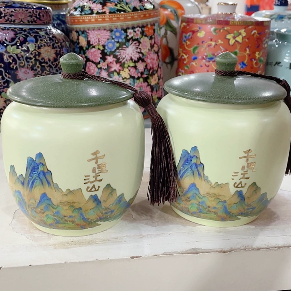 【闪购商品】罐陶瓷茶叶罐密封罐