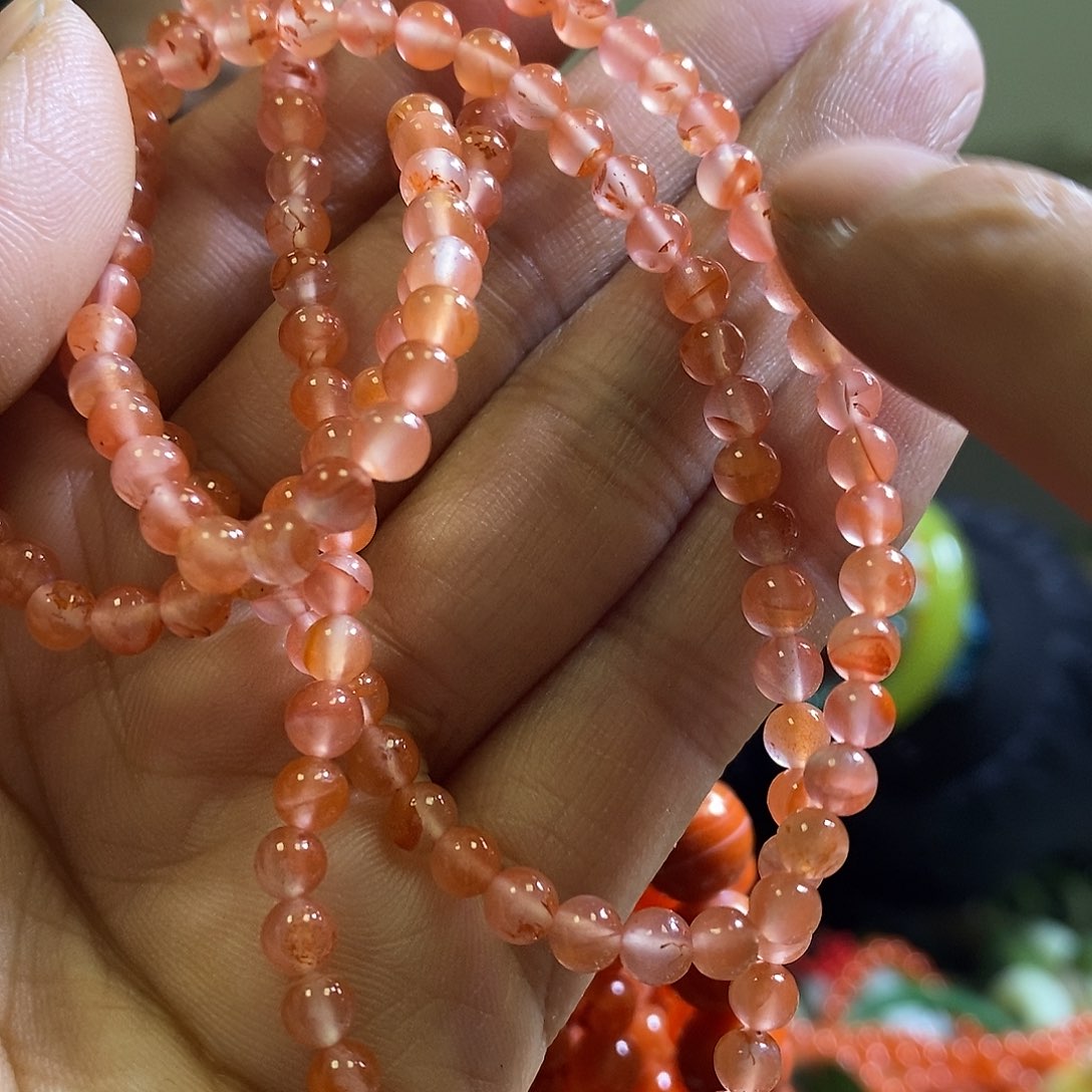 南红玛瑙未镶嵌手链