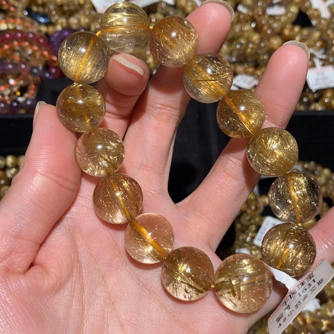 未镶嵌水晶手串手串