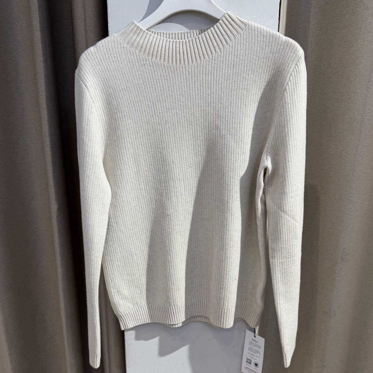 麦寻专柜休闲针织衫半高领常规修身型百搭秋冬均码羊绒衫厚款打底