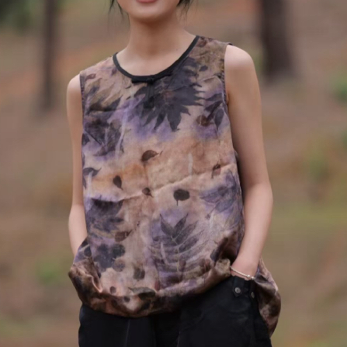 布忘初心分享 荼TU-B332020 背心 胸围120、衣长59