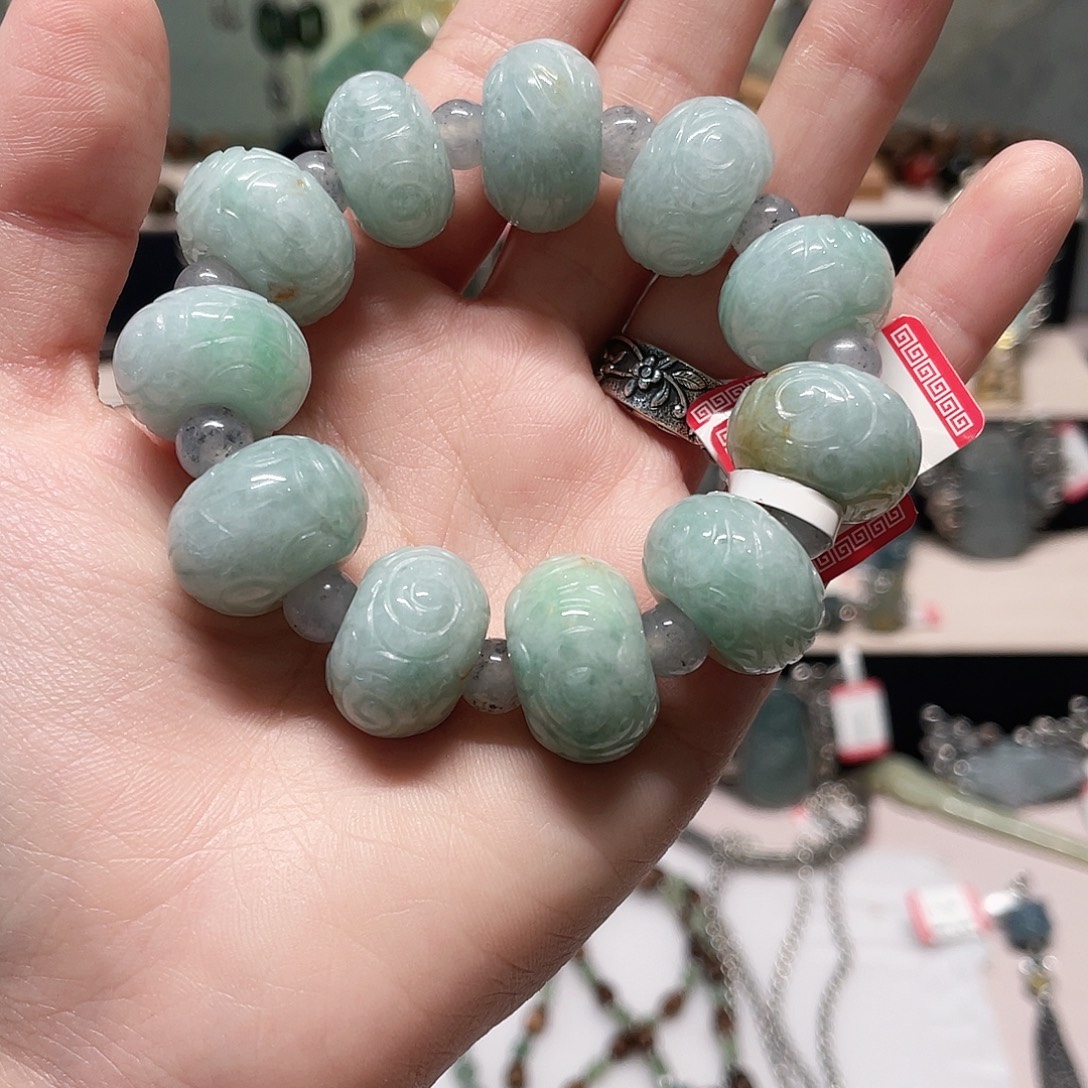 足银复古纯银手串