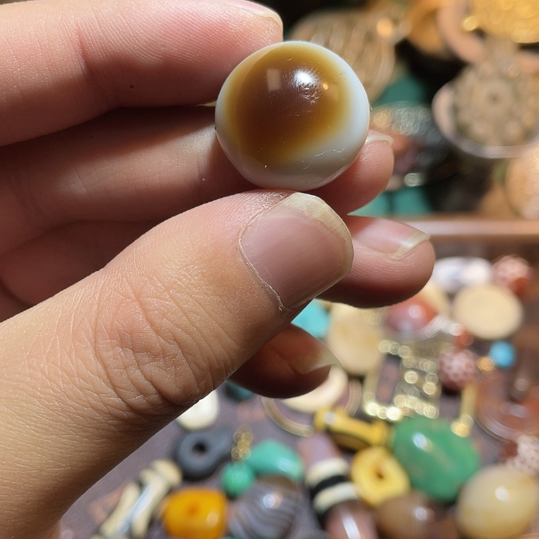 玛瑙/玉髓合金颈饰