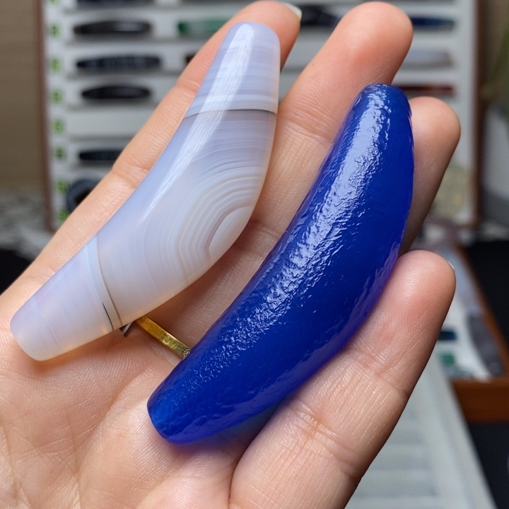 玛瑙/玉髓颈饰未镶嵌米*米