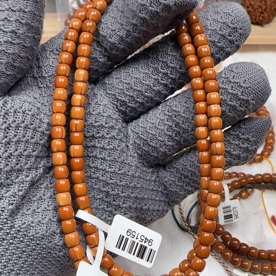 手串橄榄核老挝脖挂三花筋线5.7福利