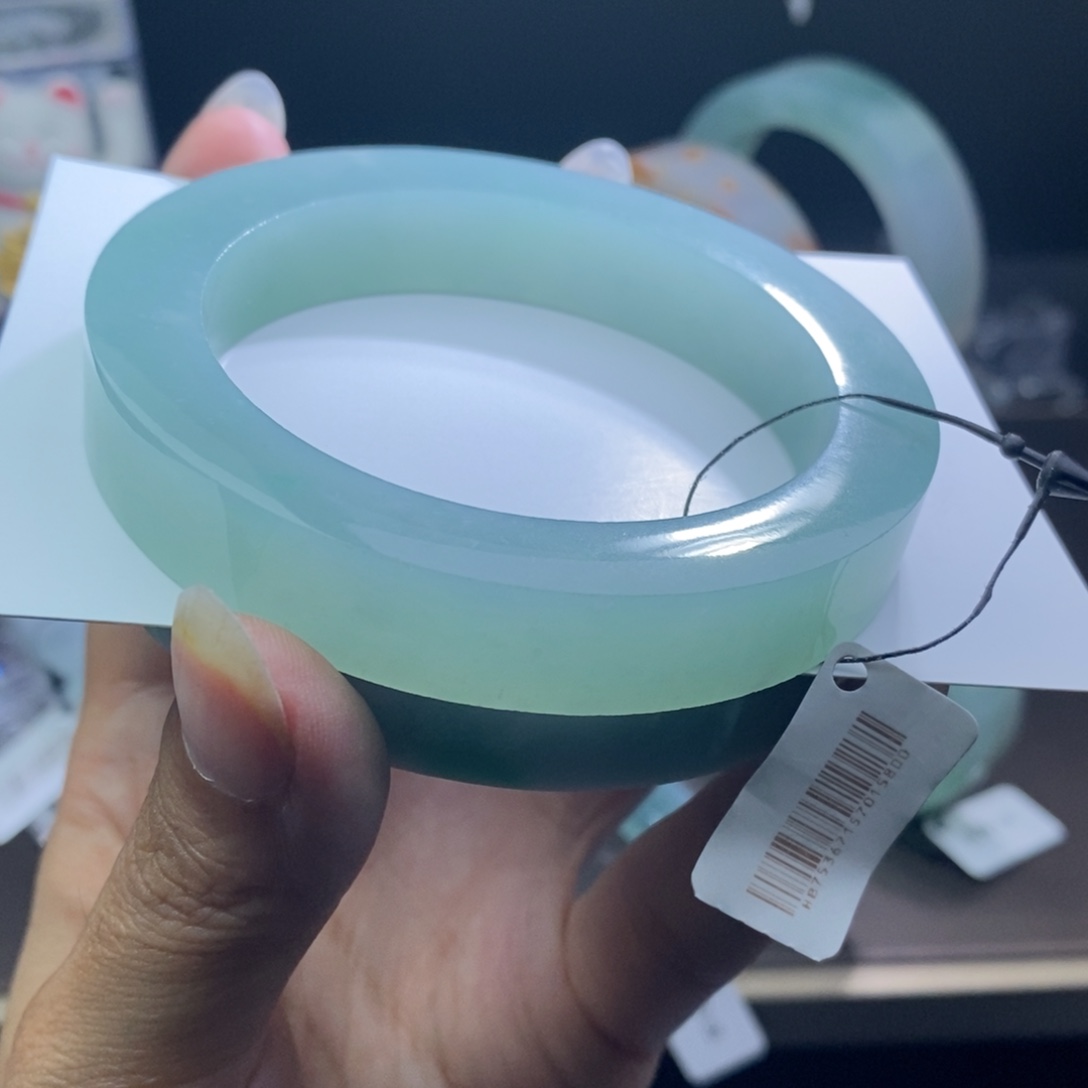 定制翡翠翡翠手镯未镶嵌
