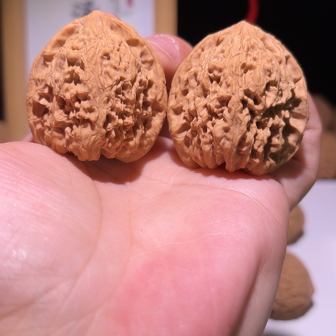 把件桃核南将40炮弹40*38*42