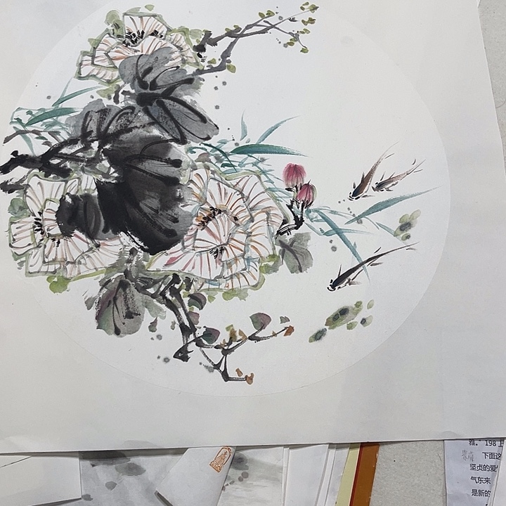 姜奇老师花鸟作品40×40