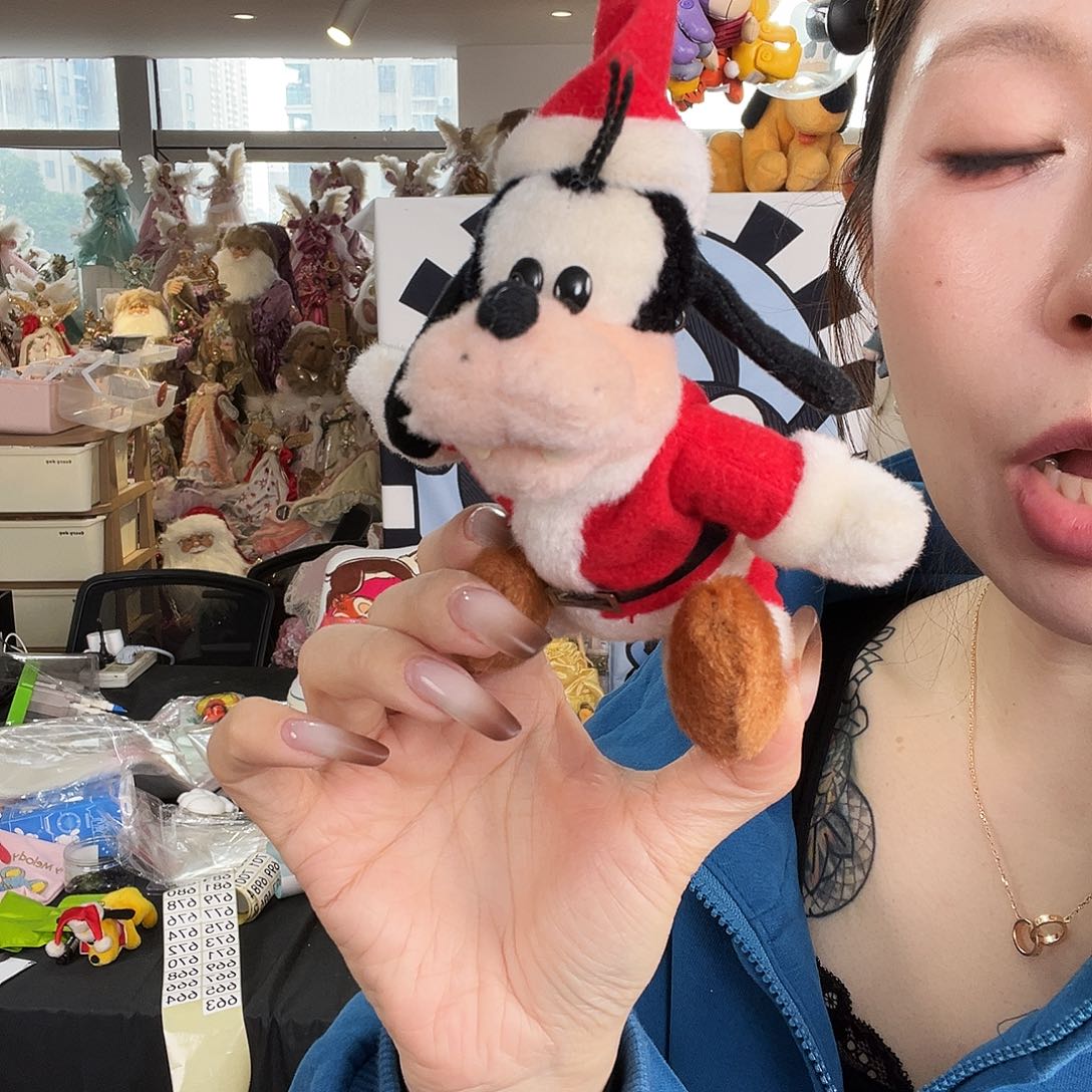 毛绒663号老料圣诞高飞