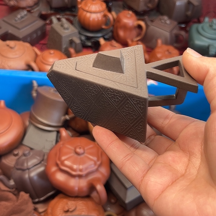 紫砂茶壶瑕疵也不算多