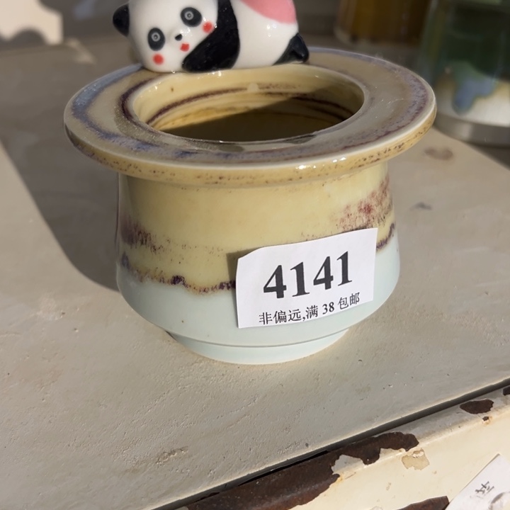 口6 手工花盆满30包邮