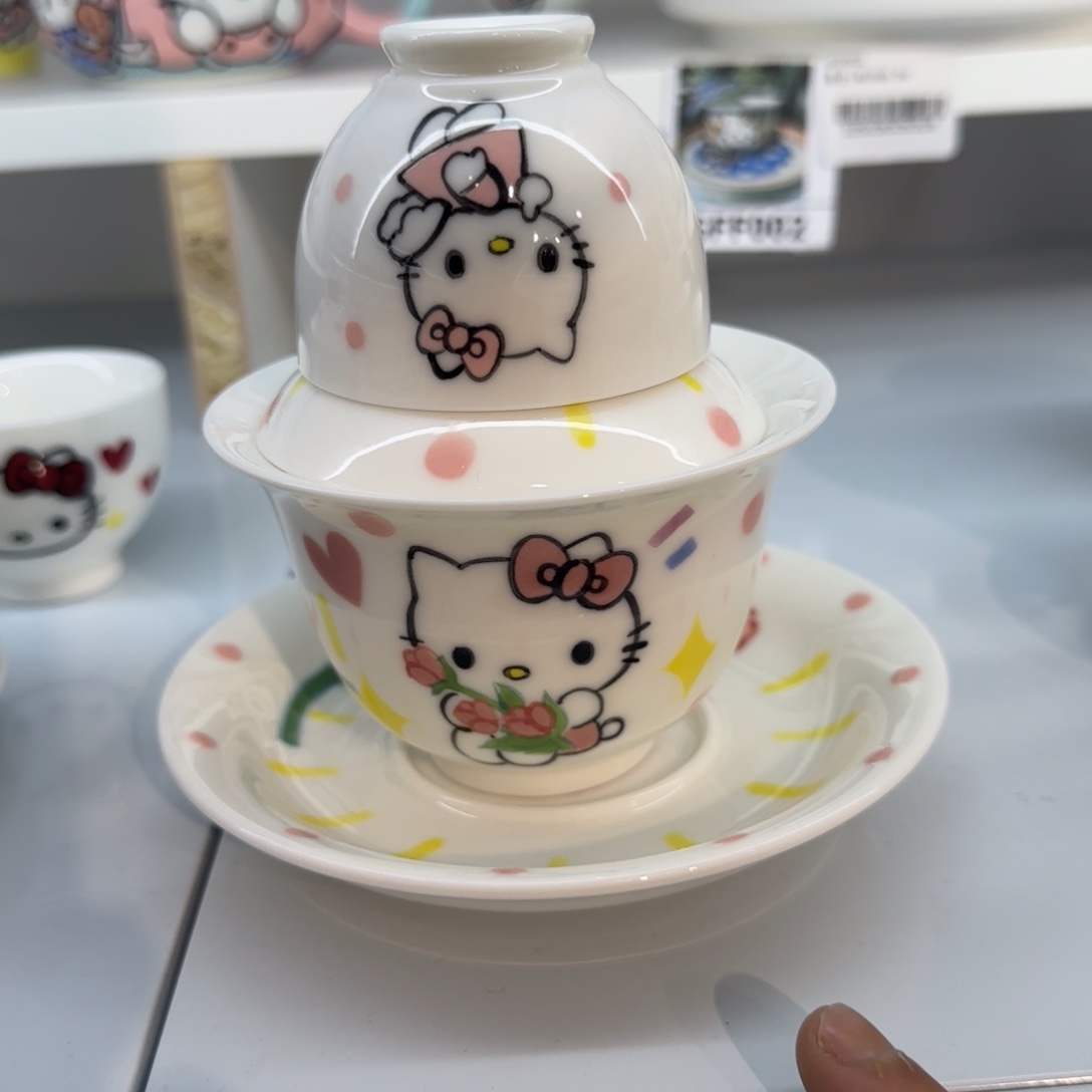 ㅤ高温釉下彩纯手绘陶瓷