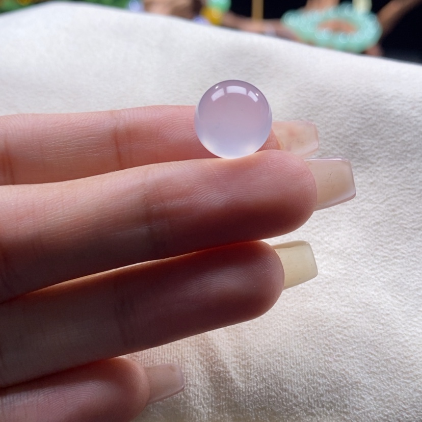 【闪购商品】翡翠颈饰未镶嵌冰茅台白珠卡12.3