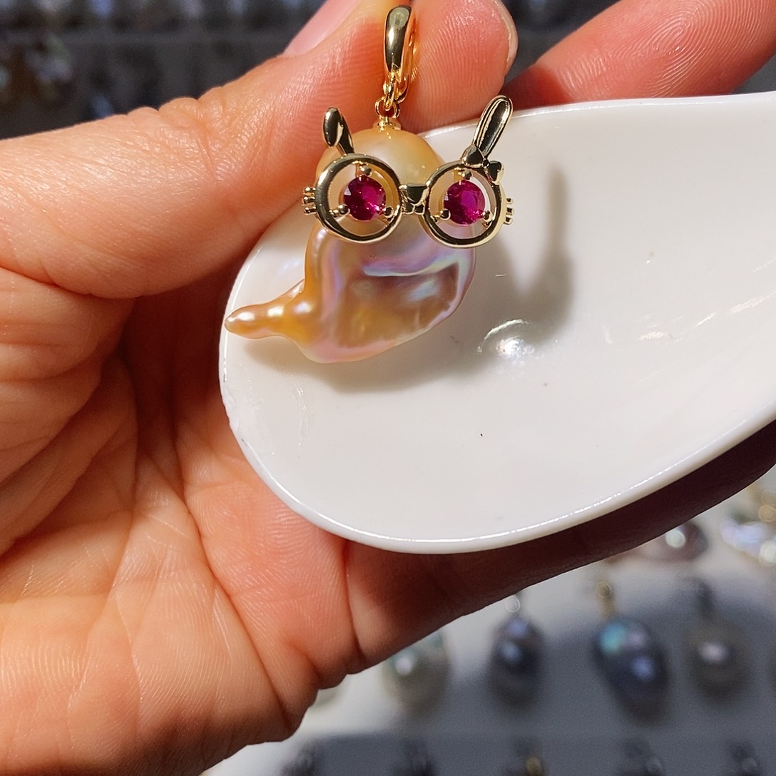 未镶嵌颈饰淡水珍珠