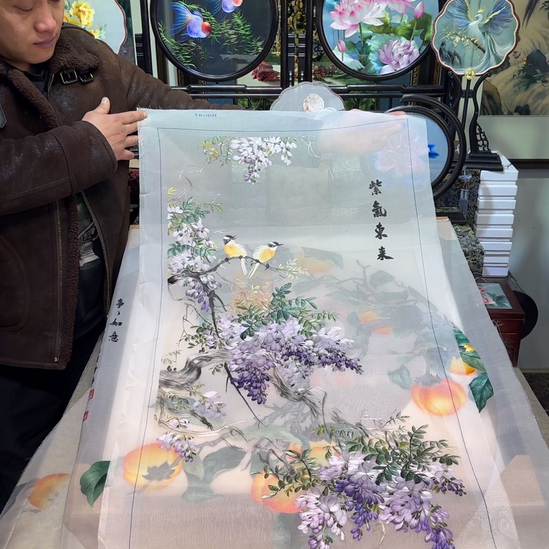 刺绣刺绣工艺精湛