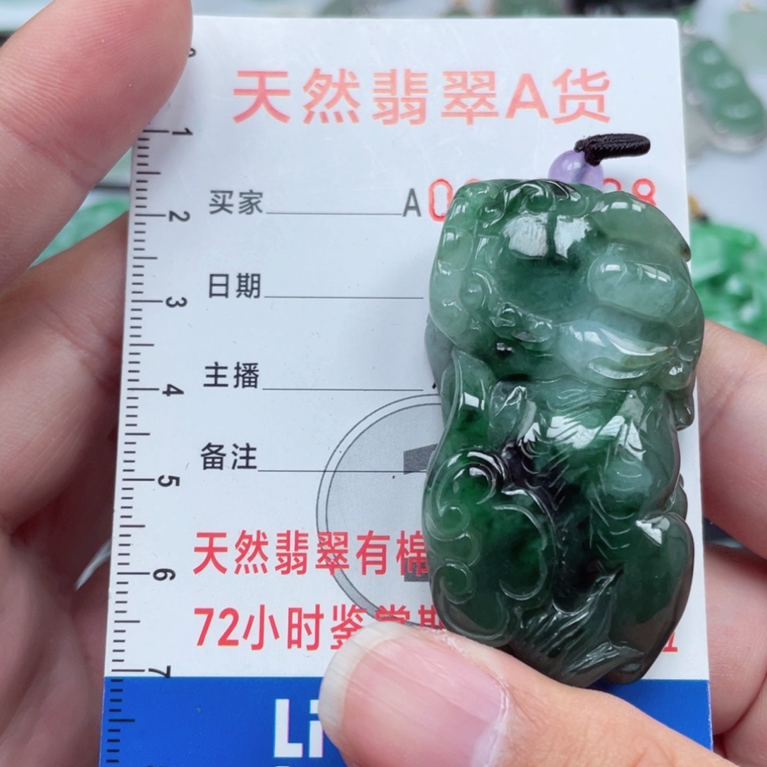 翡翠颈饰未镶嵌958595958585958