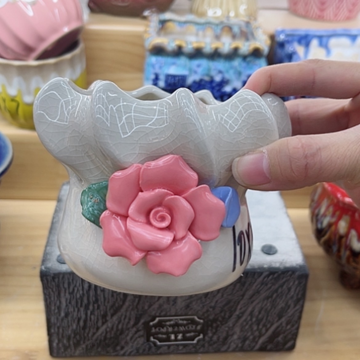 【闪购商品】陶瓷花盆