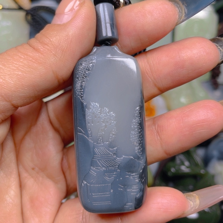 和田玉挂件未镶嵌