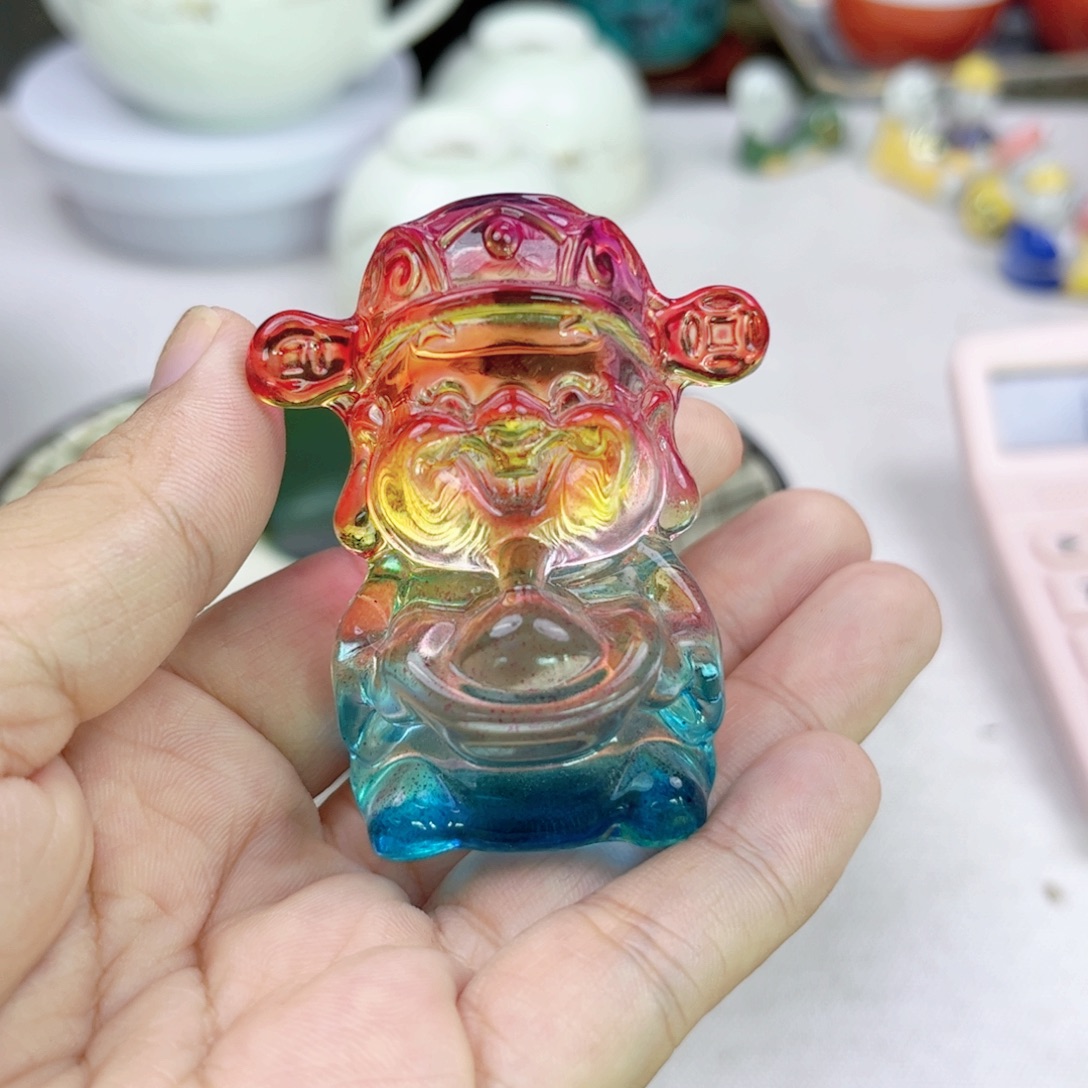 瓷片欢迎光临美桃儿～中古孤品完美别拍～随缘三克油