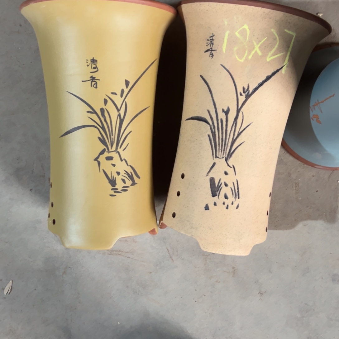 宜兴川阁紫砂花盆