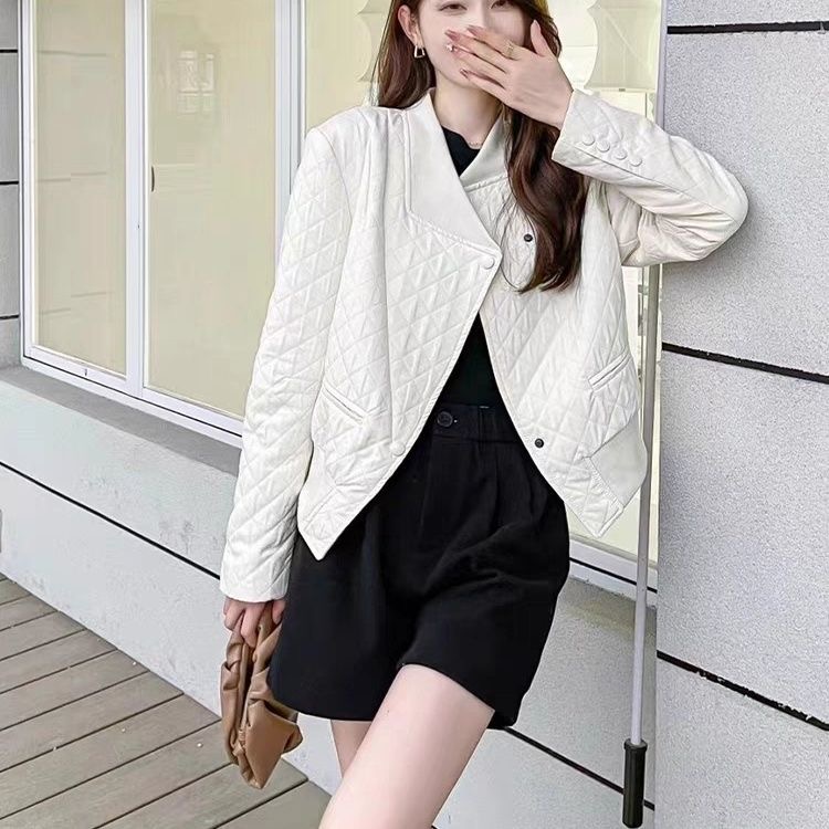 W 073休闲百搭显瘦简约时尚春季短外套
