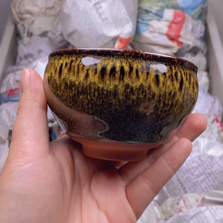 茶盏建窑建盏主人杯