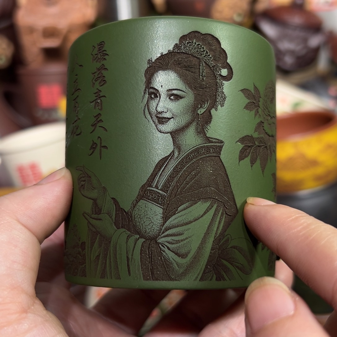 茶杯紫砂宜兴紫砂主人杯