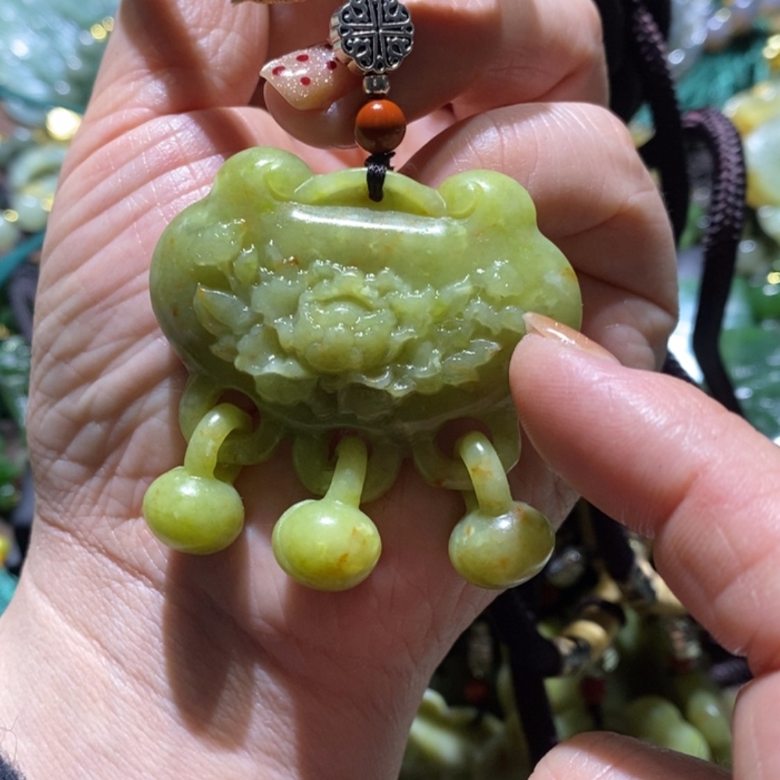 【闪购商品】岫玉毛衣链未镶嵌