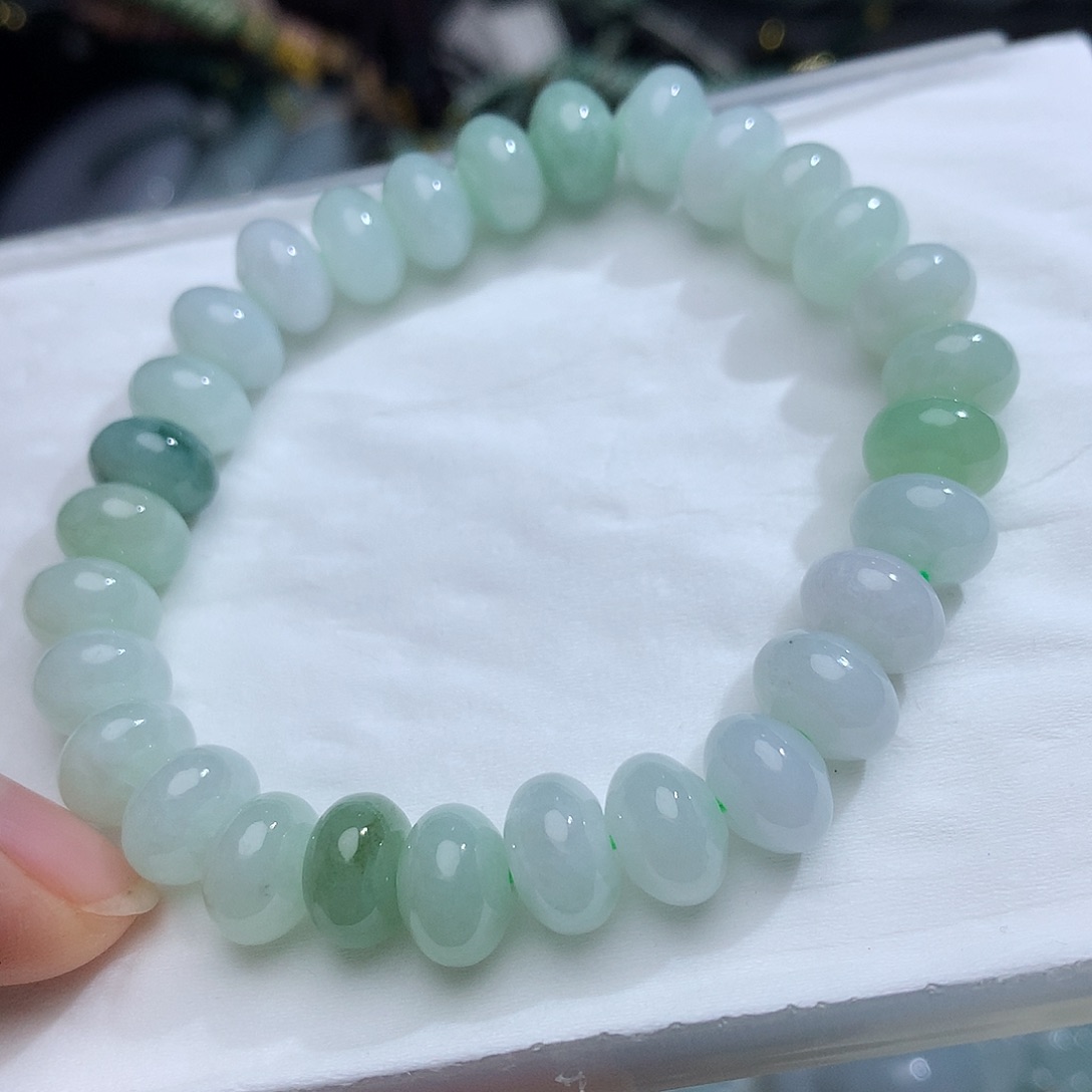 翡翠未镶嵌颈饰717