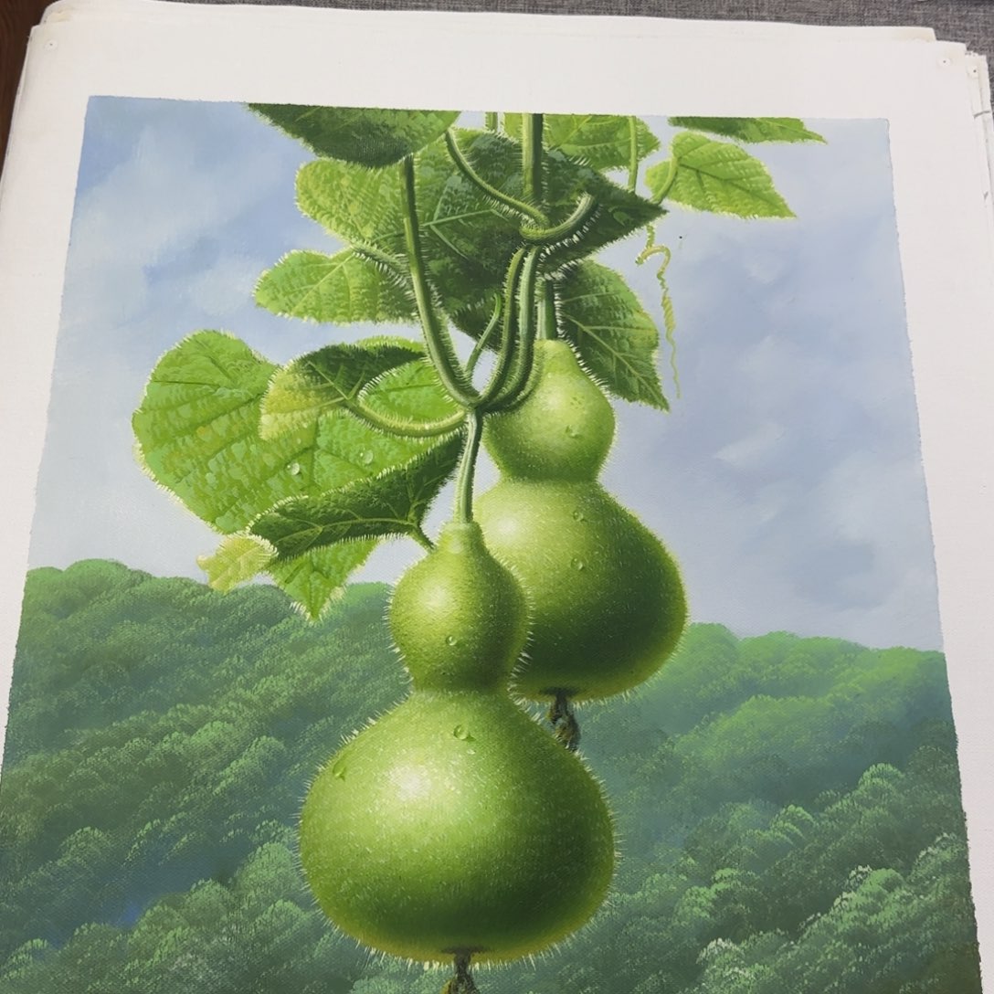 油画加油加油努力加油加油