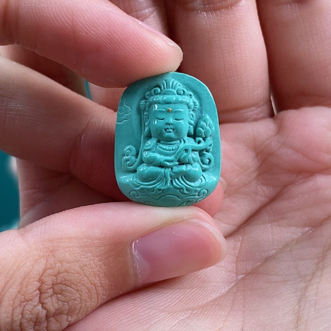 绿松石珠宝奇石未镶嵌