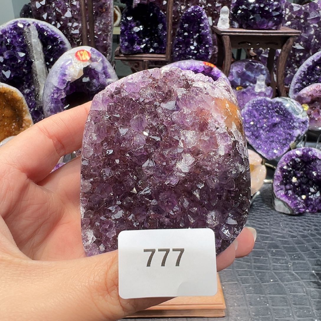 未镶嵌珠宝半成品紫晶