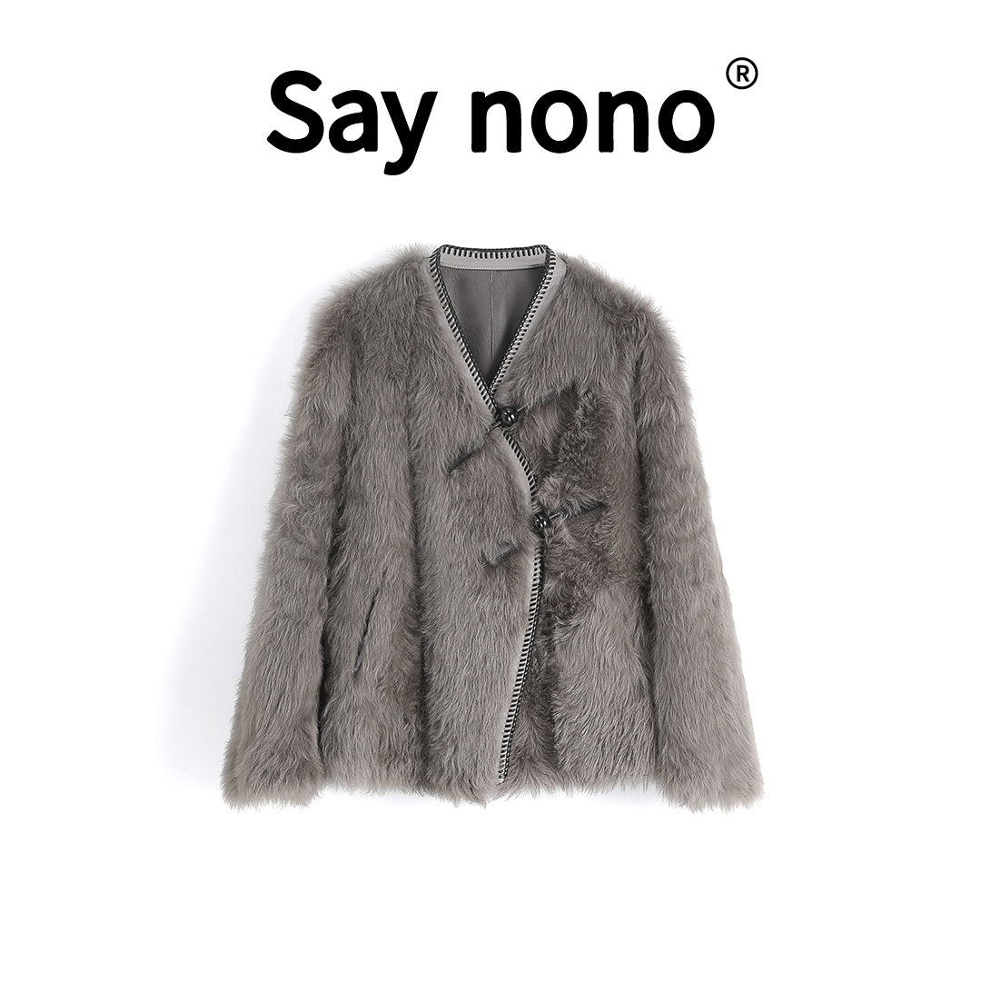 懒猫nono│Saynono＿落肩外套-D24126