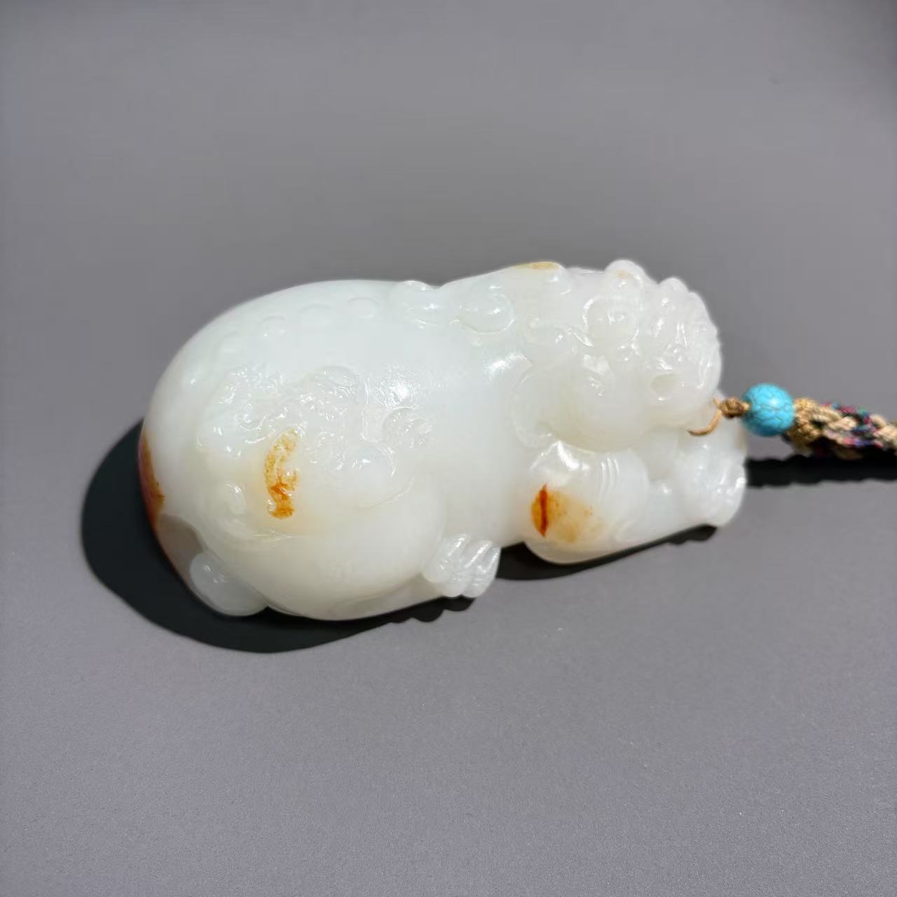 创汇和田玉貔貅  